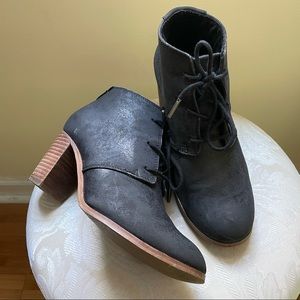 Black Heeled Booties